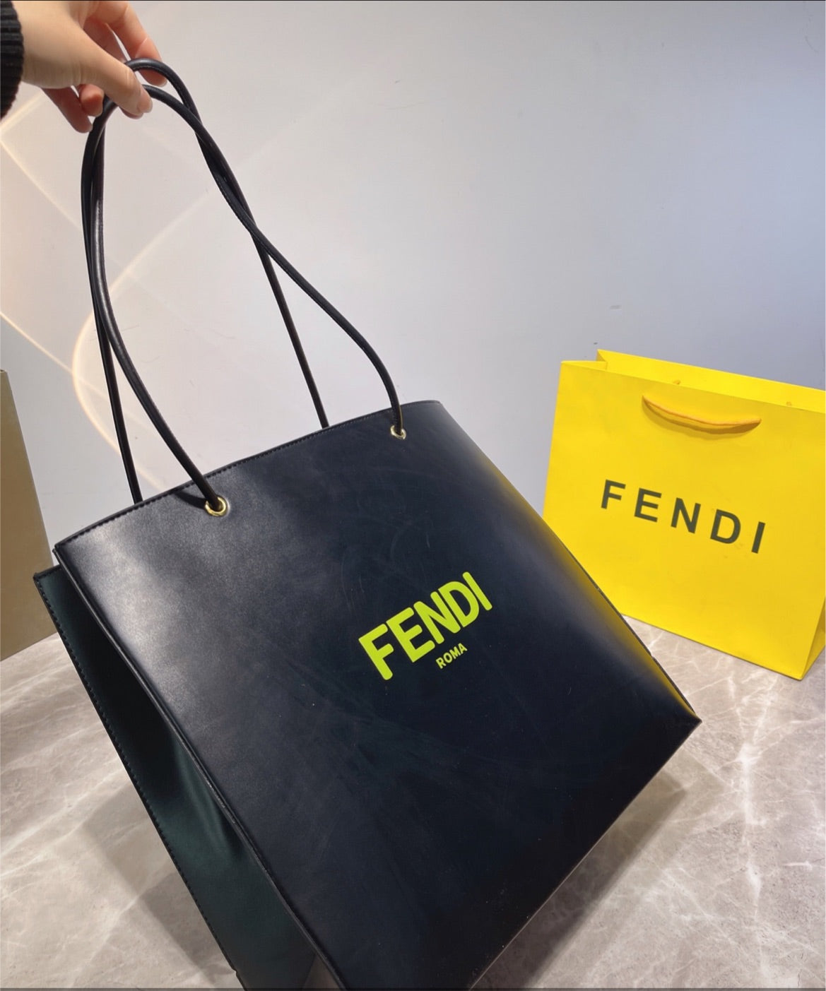 Fendi woman large handbag